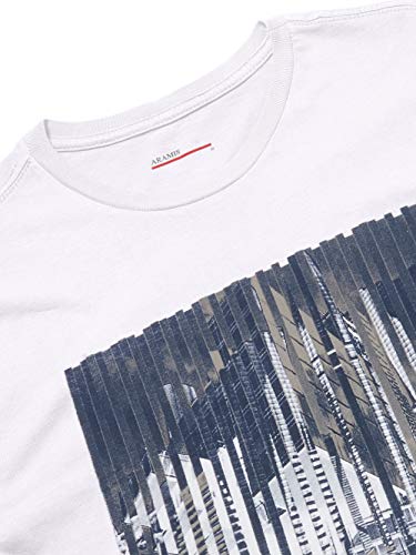 Camiseta Arquitetura Fragmentada, Aramis, Masculino, Branco, P