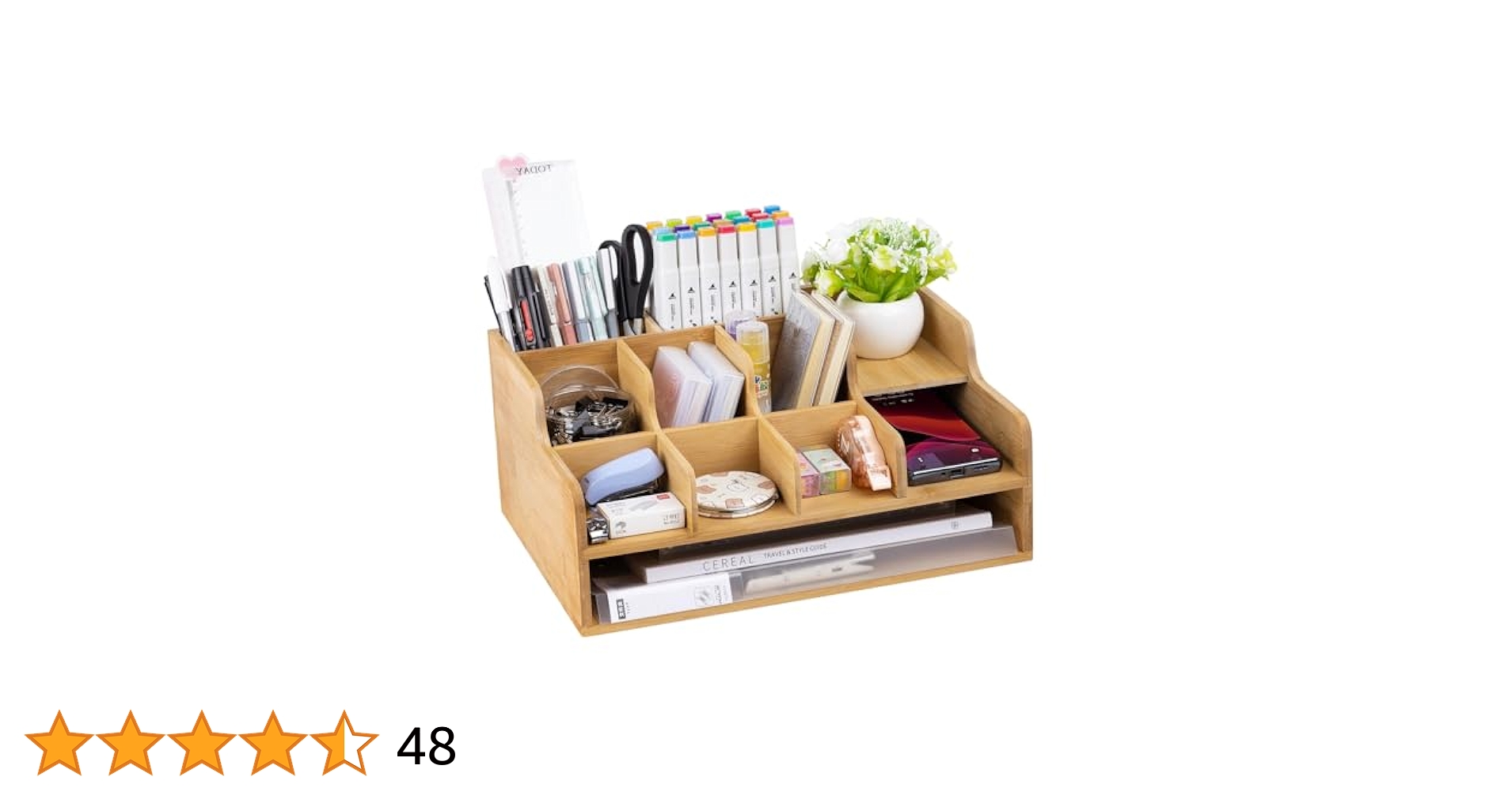 竹製デスクオーガナイザー Amazon.co.jp: rgcgeem 竹製デスクオーガナイザーセット