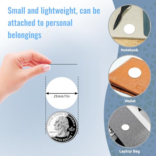 Image of 10 pcs NFC Tags Ntag 215 NFC Stickers, White NFC 215 Tag Rewritable NFC Coins Cards Round with Adhesive Back Compatible with Android and NFC Enabled Mobile Phones