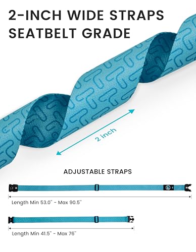 Image of Travelkin Luggage Straps TSA Approved, Suitcase Straps with TSA Lock | Adjustable, Cross luggage belt strap, combination lock, Travel,Reinforced Buckle,multiple colors, locking suitcase belt