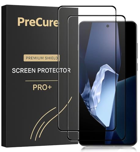 Image of PreCure [2 Pcs Screen Protector for OnePlus 13R Tempered Glass [Fingerprint Unlock] [Anti-Scratch] [9H Hardness] [HD] [No Bubbles] Protector Film for OnePlus 13R Screen Protector
