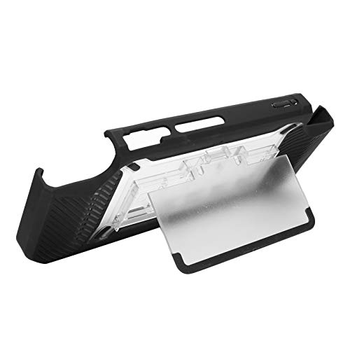 Mxzzand Estuche Rígido de Goma para Consola de Juegos, Cubierta Protectora para Switch Game Host 5 Cajas de Tarjetas de Juego para Accesorios de Switch Cover