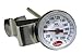 Cooper-Atkins 1236-70-1 Bi-Metals Espresso Milk Frothing Thermometer with Clip, 1" Dial and 5" Shaft Length