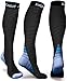 Rwest X Calze Compressione Graduata Donna e Uomo, Calze Elastiche a Compressione Graduata per Sport, Migliora Le Prestazioni per Sport, Corsa, Escursioni, Giri in Bici, Viaggi in Aere,