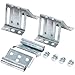 Garage Door Adjustable Top Bracket (2 Pack), Galvanized Steel Replace Bracket, Garage Door Parts