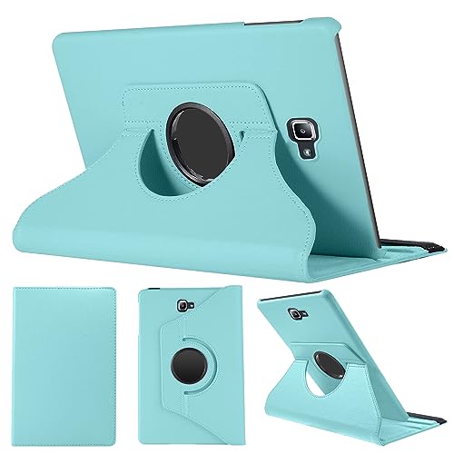 SWEIMEN Giratoria Funda para Samsung Galaxy Tab A 10.1 2016 (SM T580/T585) Tableta, Giratoria 360 Grados Cover, Función Soporte Case