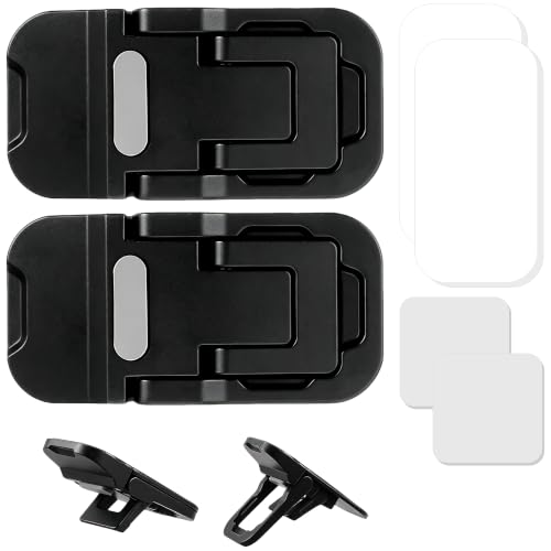 Image of KORVANEL Laptop Riser Zinc Alloy Adhesive Keyboard Stand Black