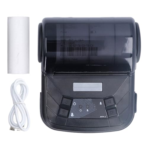 Stampante per ricevuta termica 80mm ad alta velocità a bassa stampante Centinaia di negozi Sin estuche bluetooth nero