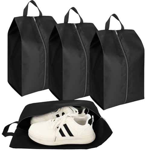Top 10 Best Travel Shoe Bag Options for Your Next Adventure 13 Shoe Bags for Travel, 4 Pack Large Oxford Fabric Portable Travel Shoe Bag with Zip for Storage and Packing Vacation Essentials