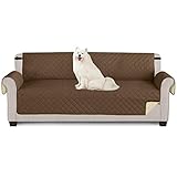 【Rutschfestes Design】-Der Rückenstoff der Sofabezug ist aus rutschfestem Granulat. Das intime Design soll verhindern, dass sich die Sofabezug bewegt. Das verstellbare Gummiband ist mit einem superelastischen Gummiband ausgestattet, mit dem die Unterseite des Sofas fixiert wird. Es fällt nicht leicht ab und kann lange verwendet werden.