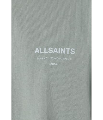 Image of AllSaints Men's Underground Oversized Short Sleeve Crew Neck Shirt