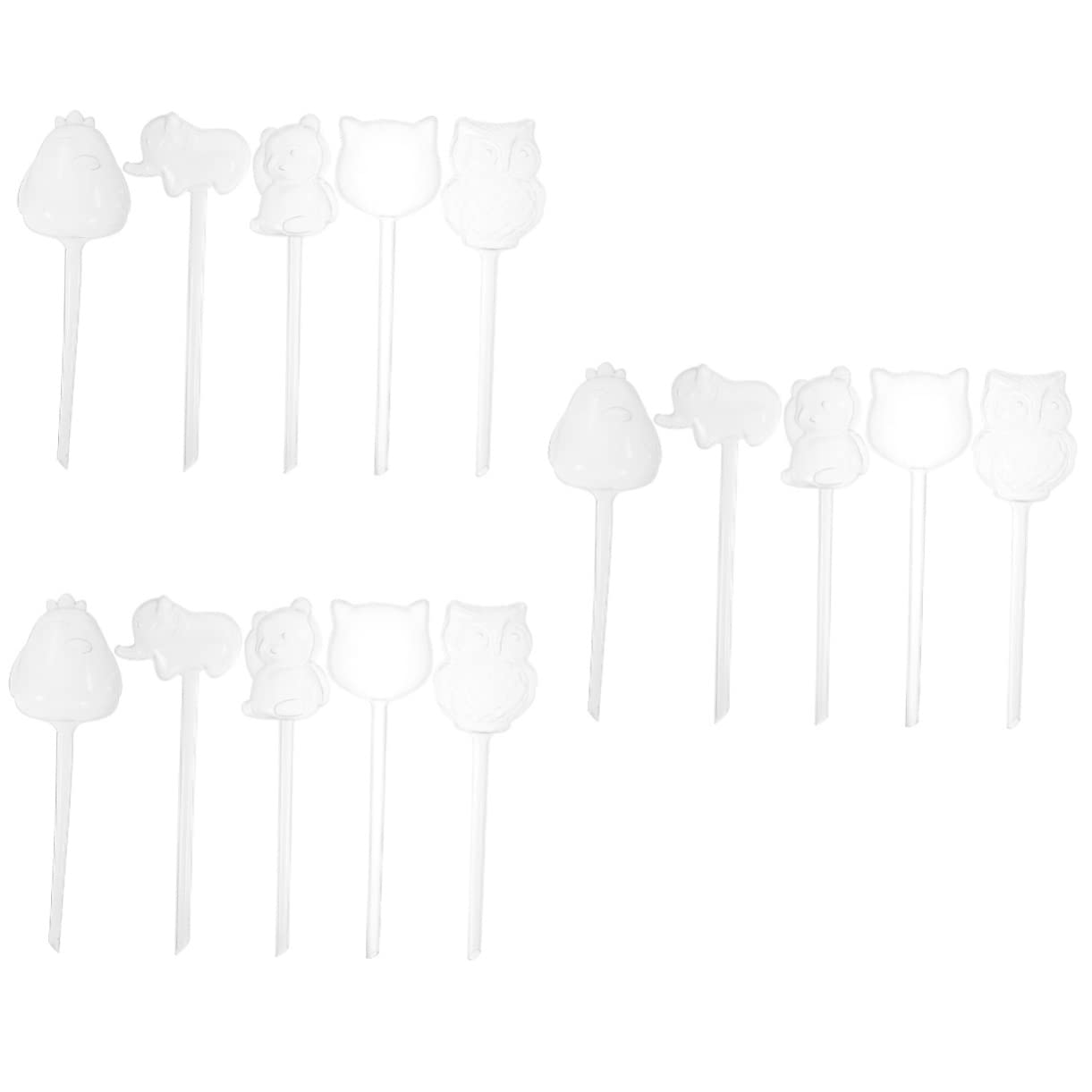 TOYANDONA 3 Series Dispositivo De Riego Automático Espigas De Auto Riego Globos De Riego Automático Autorriego Dispositivos De Riego Automatico De Polivinilo 5 Piezas X 3