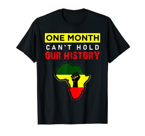 Black History Month Apparel BLM Pro Black Power Fist T-Shirt