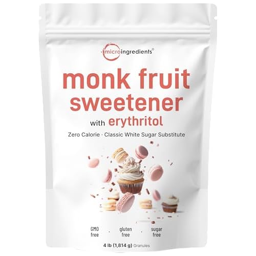 Monk Fruit Sweetener with Erythritol 4 lb 1:1