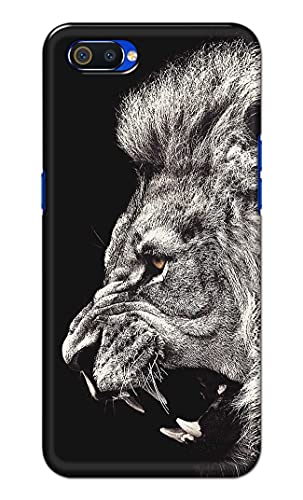 Image of Roaring Lion Hard Back Case Cover for Realme C2 / Oppo A1K, RMX1941, CPH1923 Back Cover -(J5) VNS2225