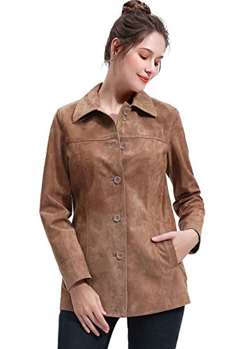 BGSD Women Tiana Suede Leather Coat (Also available in Plus Size & Petite)4