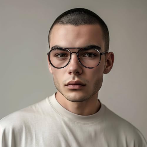Image of LONDON MOLE Pilot slim lightweight reading glasses | Classic pilot style frame | Refined timeless readers | Unisex