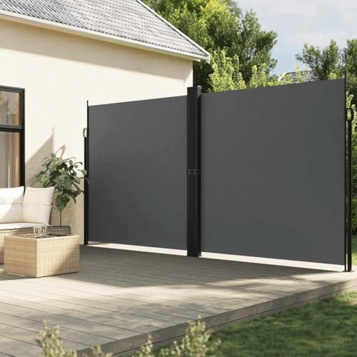 Vetnasa Toldo Lateral retráctil Gris Antracita 200x600 cm Casa y jardín, Jardín, Artículos de Exterior, Sombrillas Antracita 17,5 KG