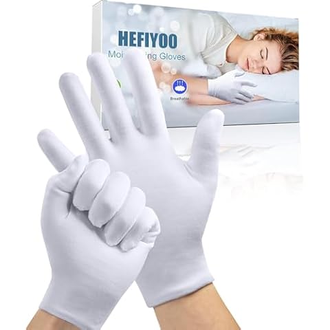 HEFIYOO Moisturising Gloves for Dry Hands Cover
