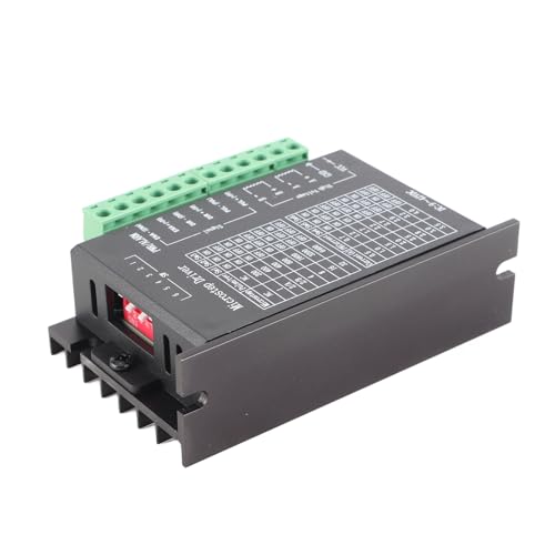 ViaGasaFamido Contrôleur de Pilote, Puissant Module de Moteur Pas à Pas 4 A pour Applications CNC, DC 9-42 V avec d'excellentes Performances de Refroidissement et flexibilité pour Moteurs à 57 et 42.