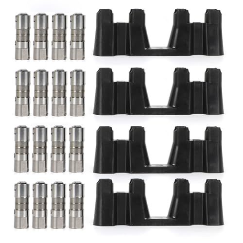 image for DAYSYORE 16pcs Hydraulic Roller Lifters & 4pcs Guide Trays Fits for GM