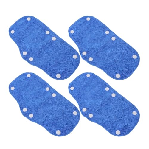 Housoutil 4 Stück Schutzhelm-Schweißband-Liner Wiederverwendbar Snap-Schweißschutzhelm Schweißband Konstruktion Schweißbänder Ersatz Schutzhelm-Zubehör Blau