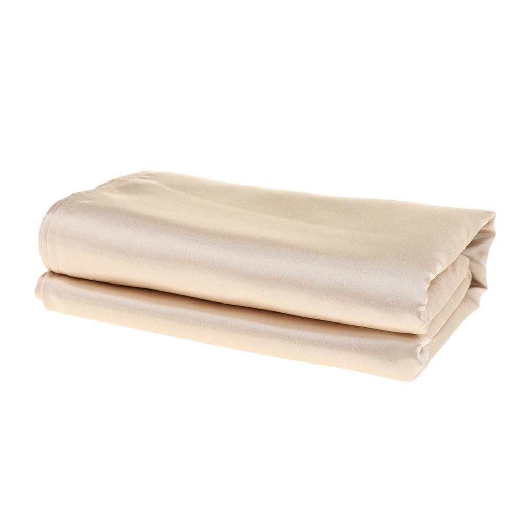 ECOMISTIQ® Bed Runner Cloth Bed Skirt Bedding Towels Wave 50x210cm - Beige|Home & Garden | Bedding | Other Bedding-image-10