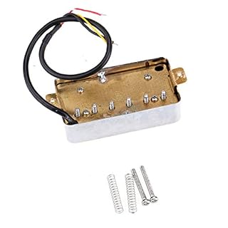 Wilkinson Classic Tone Céramique PAF Style Micros Humbuckers Pickups Set pour Guitare électrique Les Paul Style, Chrome - Les Beatles, Paul McCartney, John Lennon, RIngo Starr, George Harrison Wilkinson Classic Tone Céramique PAF Style Micros Humbuckers Pickups Set pour Guitare électrique Les Paul Style, Chrome – Image 5
