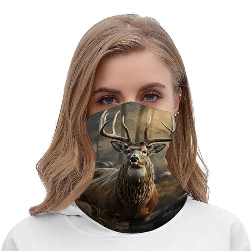Balaclava de Cuello para Hombre y Mujer con Protección contra el Viento, Sol y Polvo, Ideal para Caza, Senderismo y Deportes al Aire Libre, Mascarilla Transpirable y Secado Rápido miniatura 4