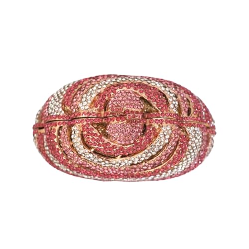 Image of Women Ice Cream Crystal Evening Bag Luxury Rhinestone Clutch Wedding Party Minaudiere Purse and Handbag for Cocktail