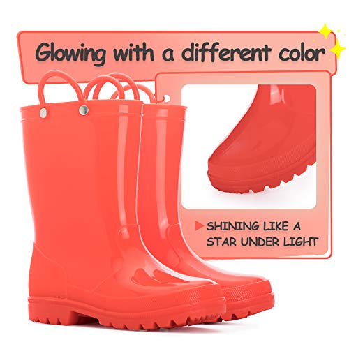 K KomForme unisex-child Rain Boots2