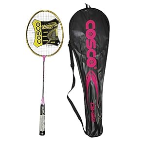 Cosco CB 120 Badminton Racket Black Gold, Other