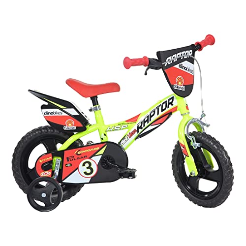Dino Bikes Bicicletta Raptor 12 Pollici Per Bambini