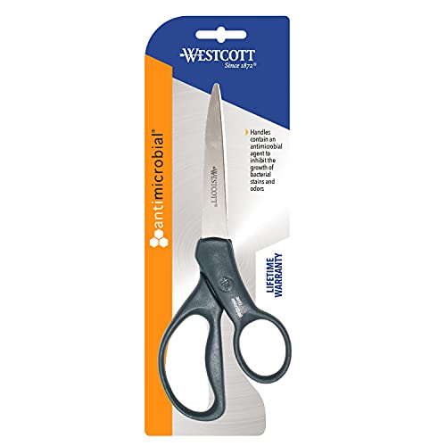 Image of Westcott 8 inch Straight Hard Handle Scissors (17934)