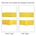 HERCHR Balance Board, Plastic Balance Seesaw Board Sensory Integration Training Kids Childhood Toys PE Balance Training Board for Kids Children(Yellow)
