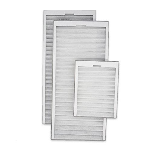 Ersatzfilter Set G4 mit Bypass - bestehend aus 3 Filtern passend für Vaillant RecoVair 275/350 / Westaflex 300/400 WAC Cover