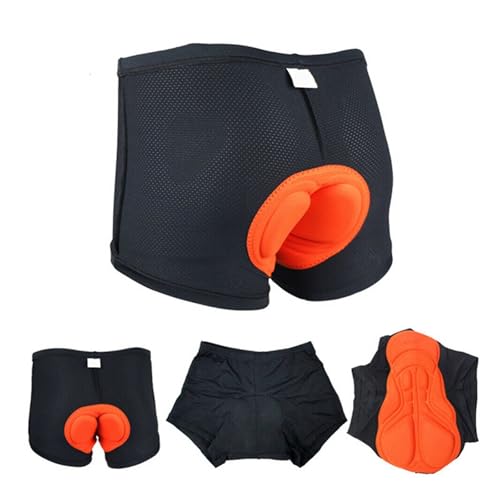 Calzas ciclismo con relleno 3D para hombre azul M miniatura 2