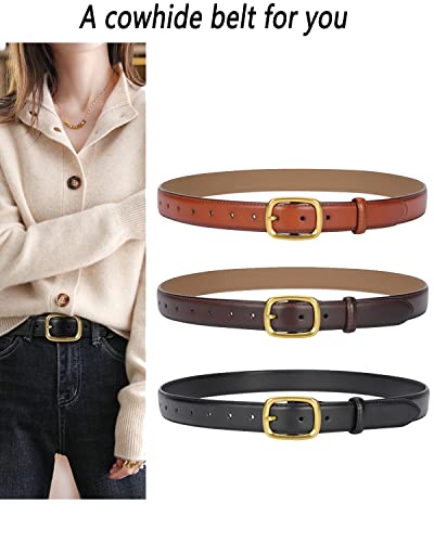 Woman Leather Belt Soft Fashion Belt for Dress2