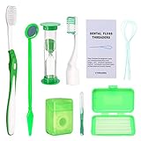 como utilizar el kit de limpieza de ortodoncia El kit de cuidado de ortodoncia, el cepillo Interdental y el hilo dental pueden ir profundo en los dientes, limpiar las áreas difíciles de alcanzar del cepillo de dientes y limpiar los restos de comida en los dientes.