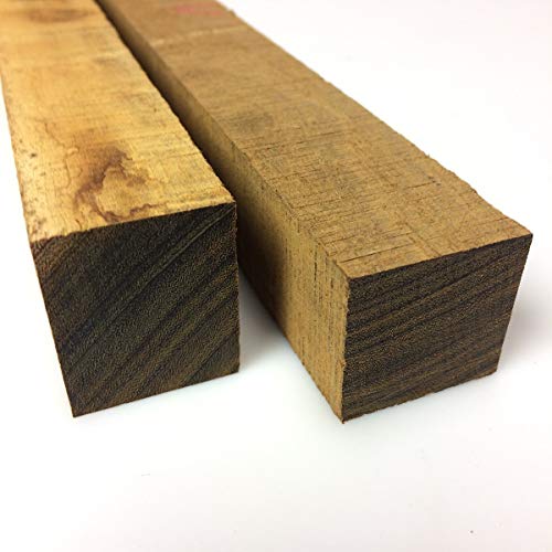 Drechselholz - Mangos de madera noble para manualidades, canal de panama, guayacan, color blanco y negro, 3 unidades de 250 x 20 x 20 mm, IP-250 x 20 x 20-3 x -SW-A-011121 Cover