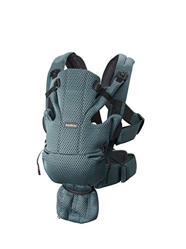 Image of BabyBjorn Baby Carrier Free, 3D mesh, Sage Green