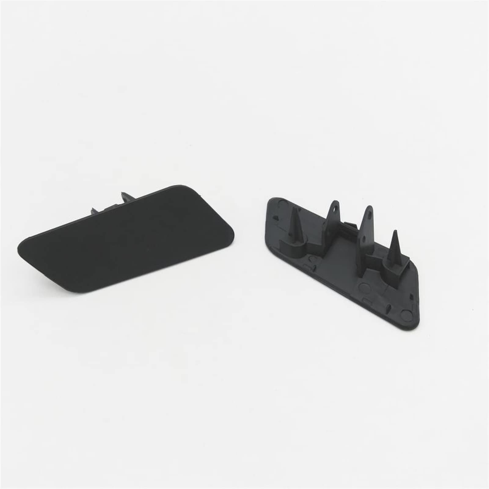 Tapa de la cubierta de la arandela del faro del parachoques delantero del estilo del coche de 2 piezas, for, for VW, for, for Touareg