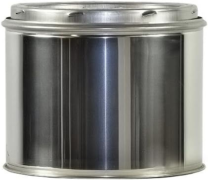 8" X 8" Chimney Pipe Class-A, All-Fuel, 304 Stainless Steel, Wood Stove Chimney, UL103