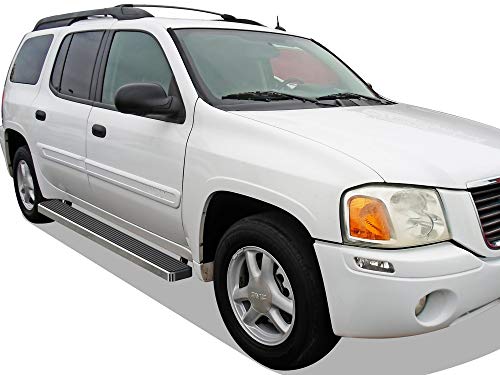 Estribos Tuxtreme 6 pulg compatible Chevy Trailblazer 2002-2009 miniatura 2