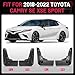 BDFHYK Mud Flaps Splash Guards 4PCS Front & Rear Side Mud Guards Compatible with Toyota Camry SE XSE 2018-2022