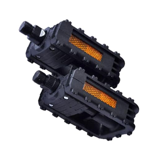 Tdoutop 自転車ペダル 2個 滑り止め 軽量 プラットフォームペダル 自転車フラットペダル ロードバイク 折りたたみ自転車用