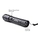 Monster FlashFire Dual-Spark Stun Gun Flashlight, 16 Million Volts, Ultra Bright LED Bulb, Rechargeable, Black