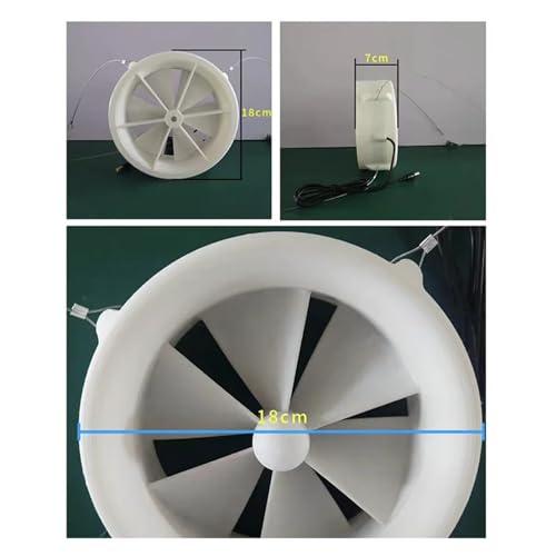 Generador Turbina Dual 12V Uso Exterior Generador Cargador Usb Energía Eólica Agua Manual Multifuncional miniatura 4