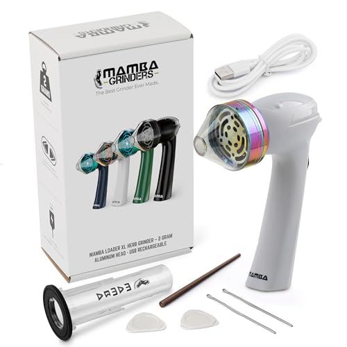 Image of Mamba XL Electric Grinder with Color Box. USB Powered Essential Kitchen Mill for Grinding