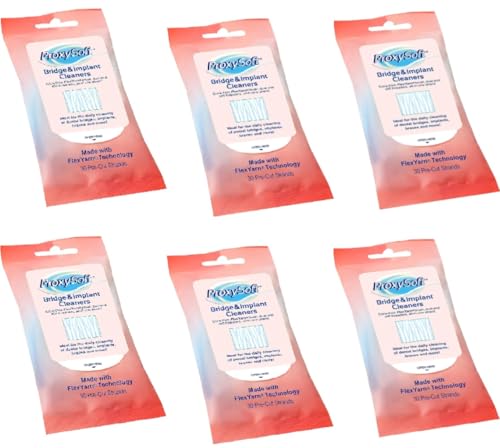 ProxySoft bridge & implant cleaners fil de soin dentaire haute précision